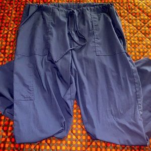 Navy Blue Scrub Pants Size Large